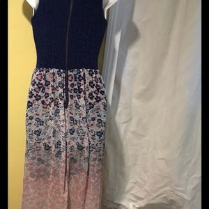 XS High Low Floral lace dress